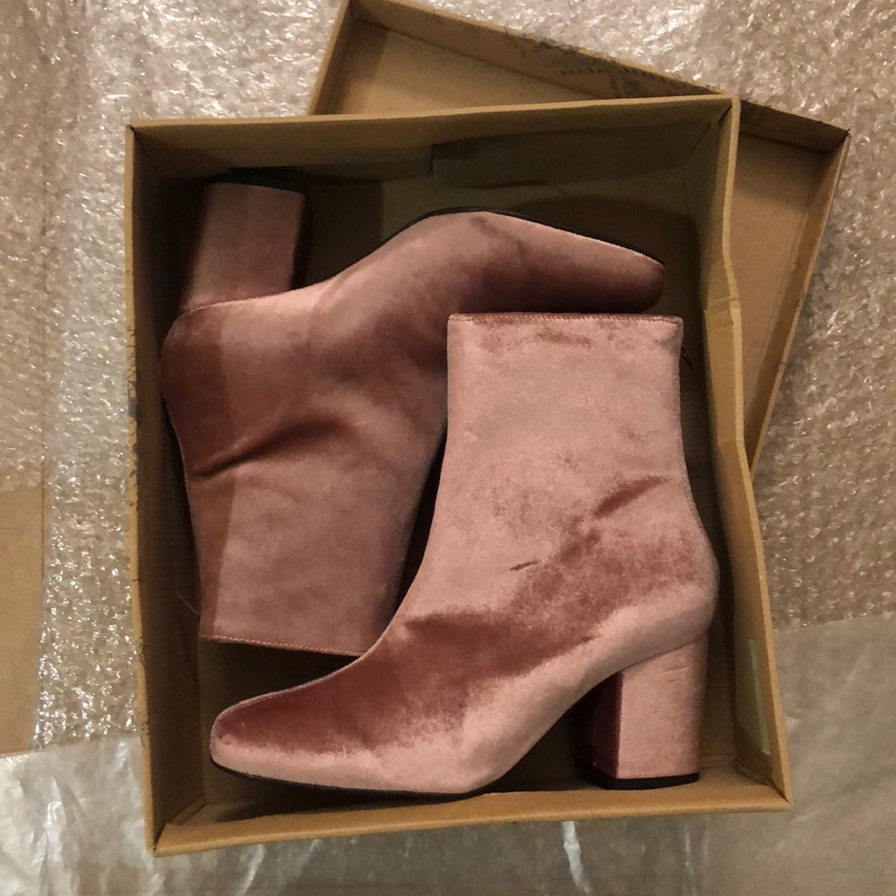 Pink Suede Boots Free People